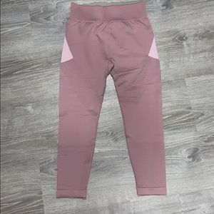 Fabletics Demi Lovato collection pink leggings